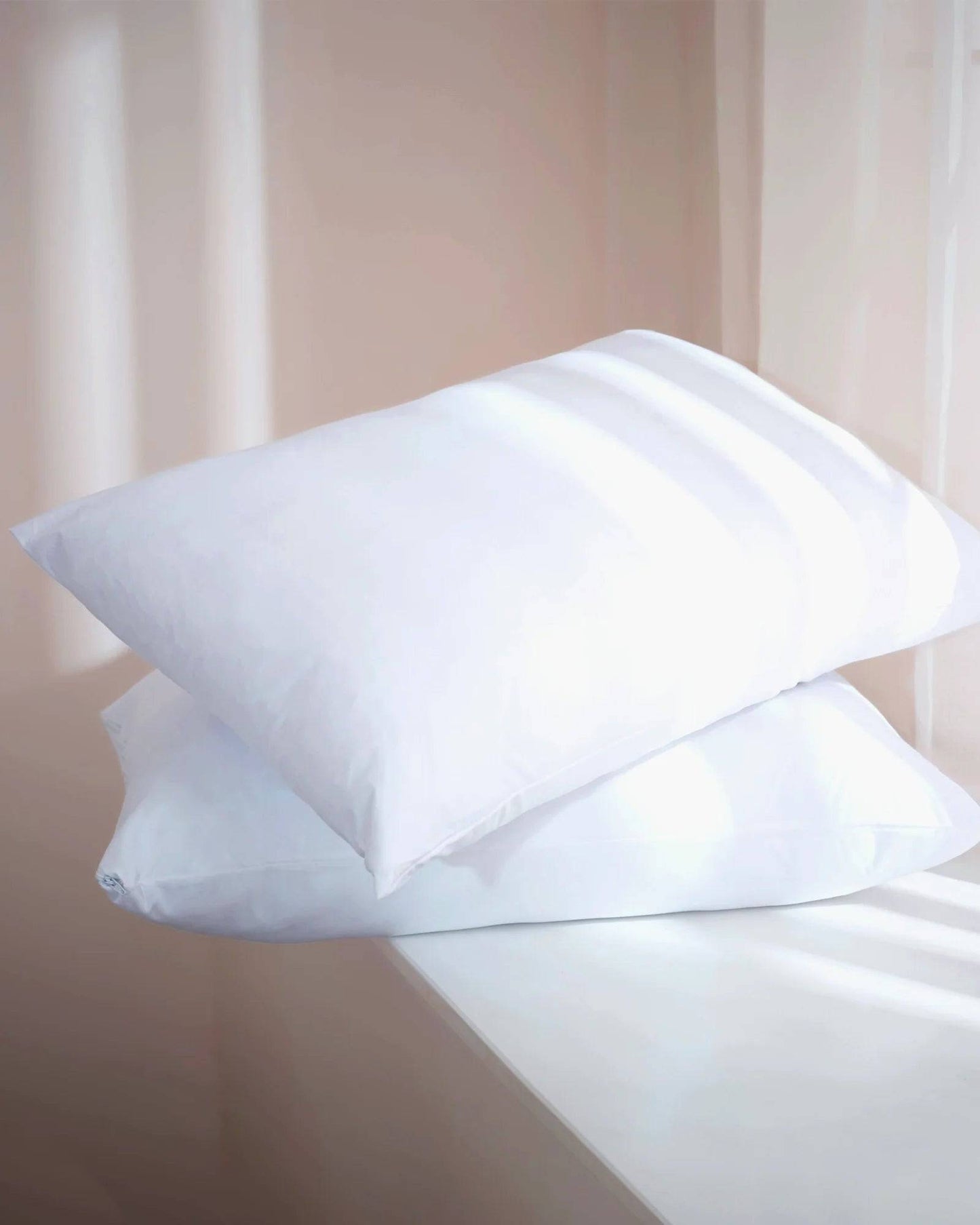 Pillow Protectors - Set of 2 - White