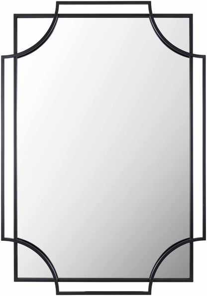 Golasecca Black Frame Mirror - Quahog Bay Bedding