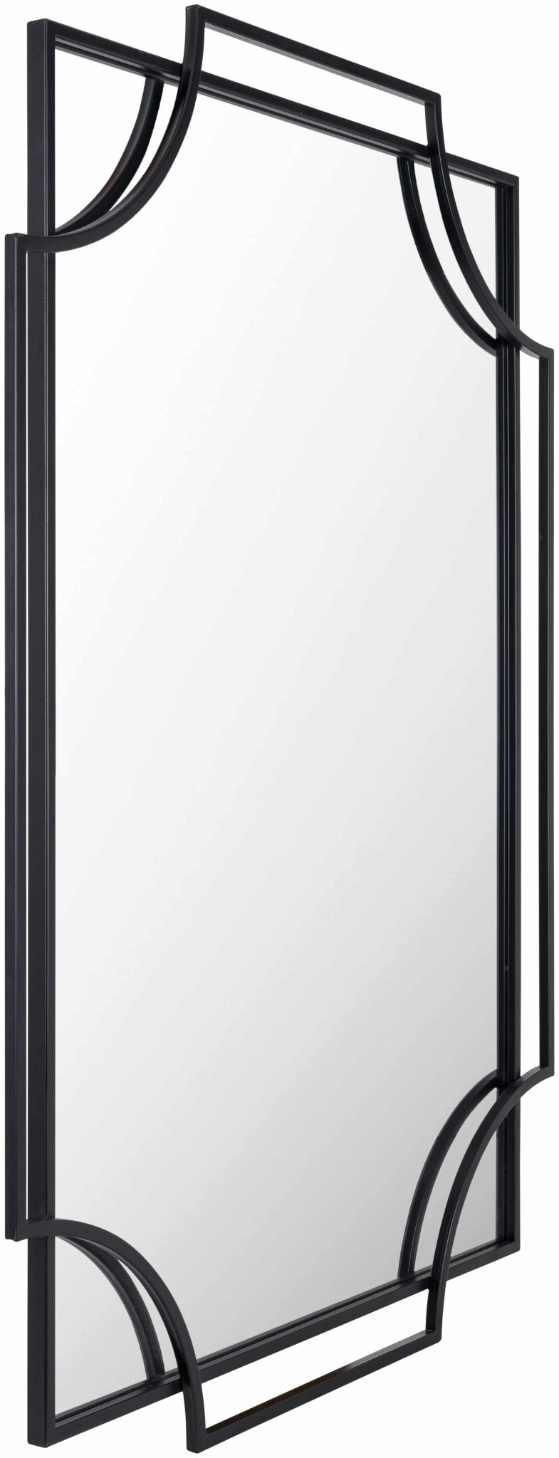 Golasecca Black Frame Mirror - Quahog Bay Bedding