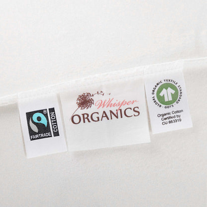 Whisper Organics Waterproof Jersey Knit Mattress Protector | Organic Cotton