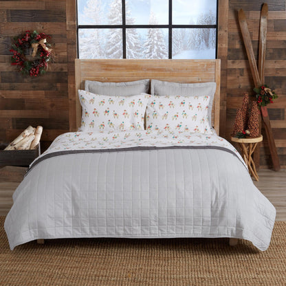 100% Turkish Cotton Flannel Sheet Sets - Christmas Sheets