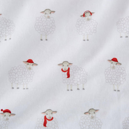 100% Turkish Cotton Flannel Sheet Sets - Christmas Sheets