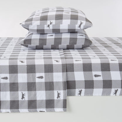 100% Turkish Cotton Flannel Sheet Sets - Christmas Sheets