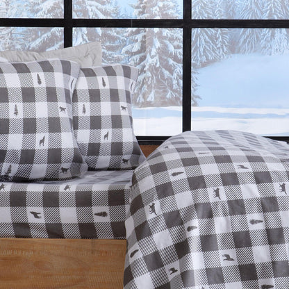 100% Turkish Cotton Flannel Sheet Sets - Christmas Sheets