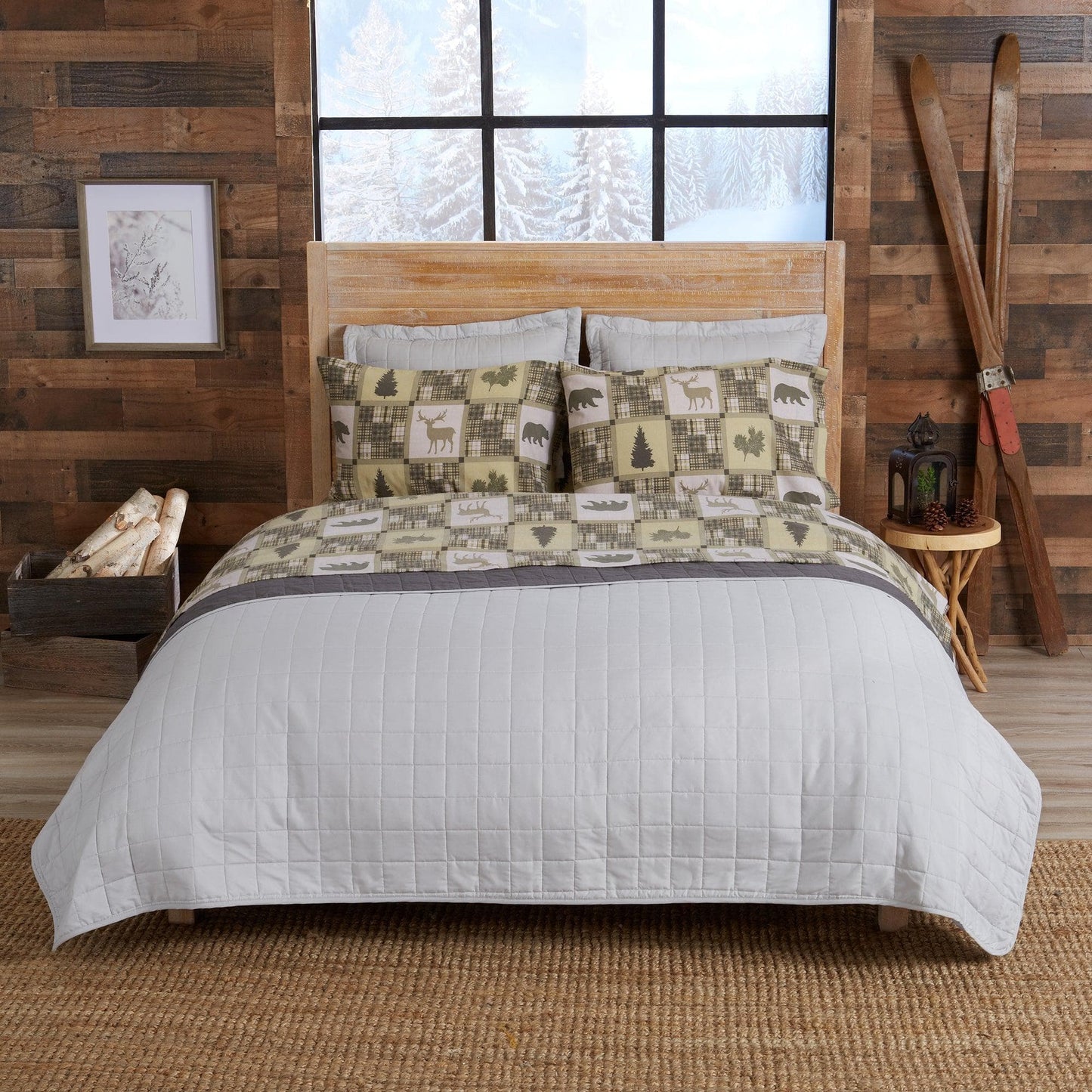 100% Turkish Cotton Flannel Sheet Sets - Christmas Sheets