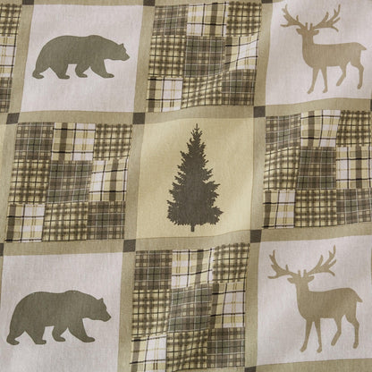 100% Turkish Cotton Flannel Sheet Sets - Christmas Sheets