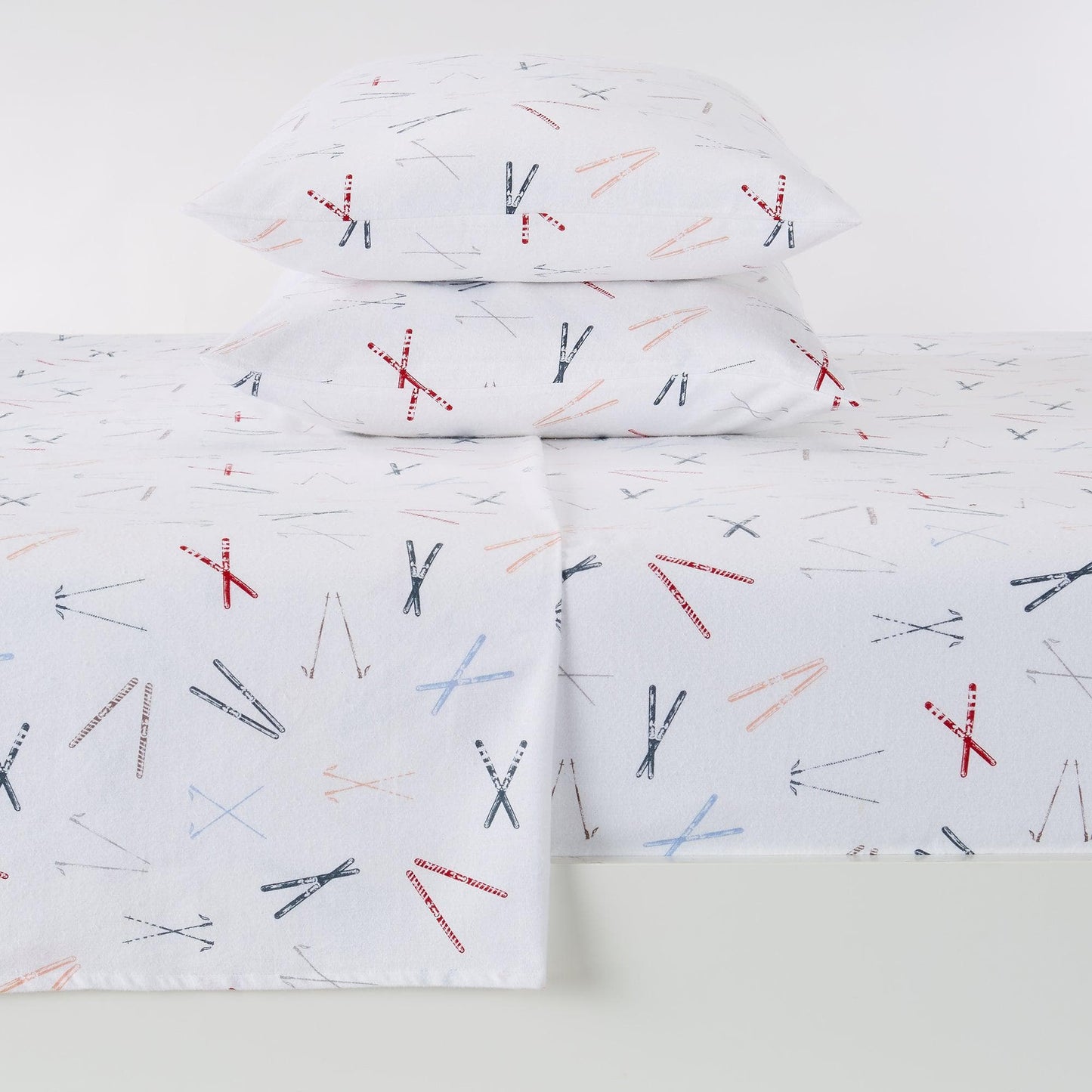 100% Turkish Cotton Flannel Sheet Sets - Christmas Sheets