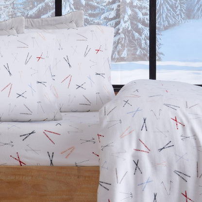 100% Turkish Cotton Flannel Sheet Sets - Christmas Sheets