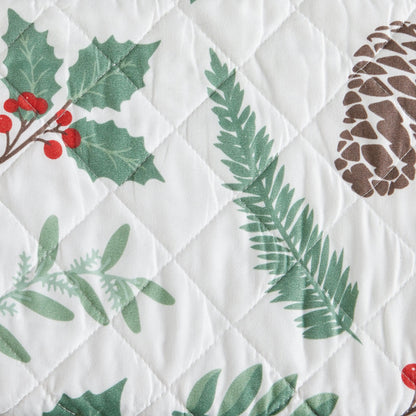 Christmas Holly Quilt Set - Christmas Quilts