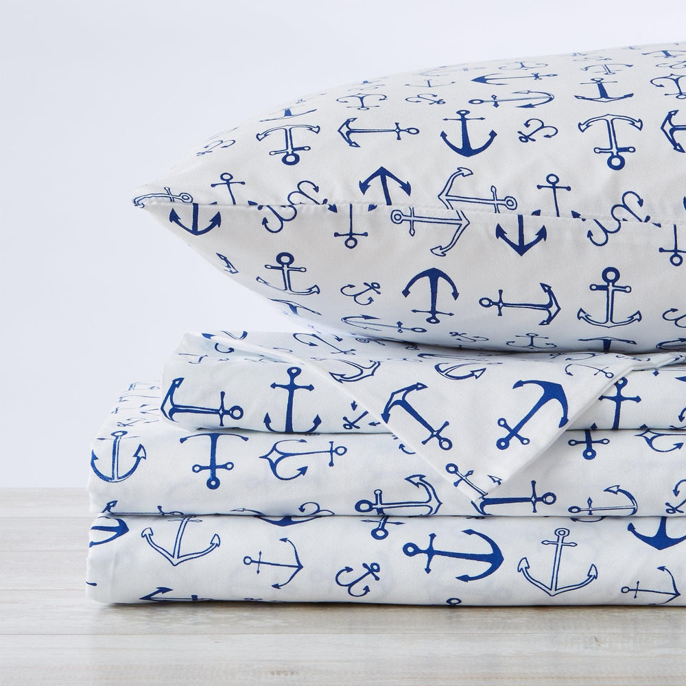 Coastal Microfiber Sheet Sets - Newport - Coastal Bedding - Quahog Bay Bedding