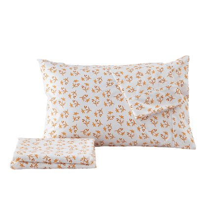 Floral Microfiber Sheet Sets - Delia - Coastal & Floral Themed Bedding