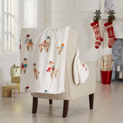 Christmas Sherpa Throw Blankets - Christmas Themed Quilts