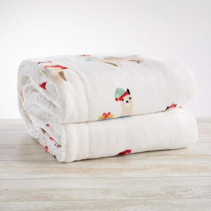 Christmas Sherpa Throw Blankets - Christmas Themed Quilts