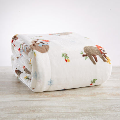 Christmas Sherpa Throw Blankets - Christmas Themed Quilts