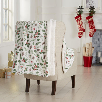 Christmas Sherpa Throw Blankets - Christmas Themed Quilts