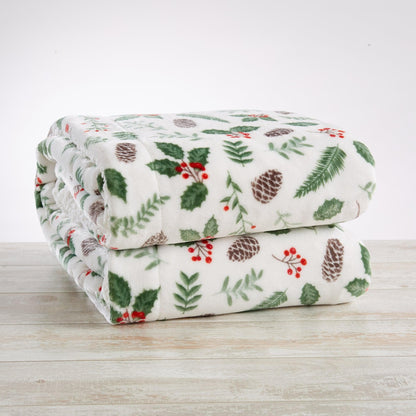 Christmas Sherpa Throw Blankets - Christmas Themed Quilts