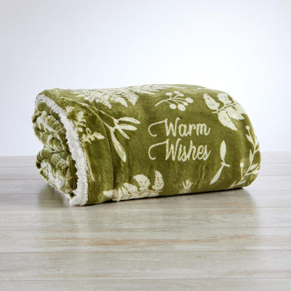 Christmas Sherpa Throw Blankets - Christmas Themed Quilts