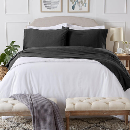 Flannel Jersey Sheets - Soft & Cozy Flannel Sheets
