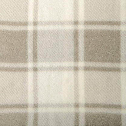 Plaid Fleece Sheet Sets - Navy Blue, Grey, Red & Black