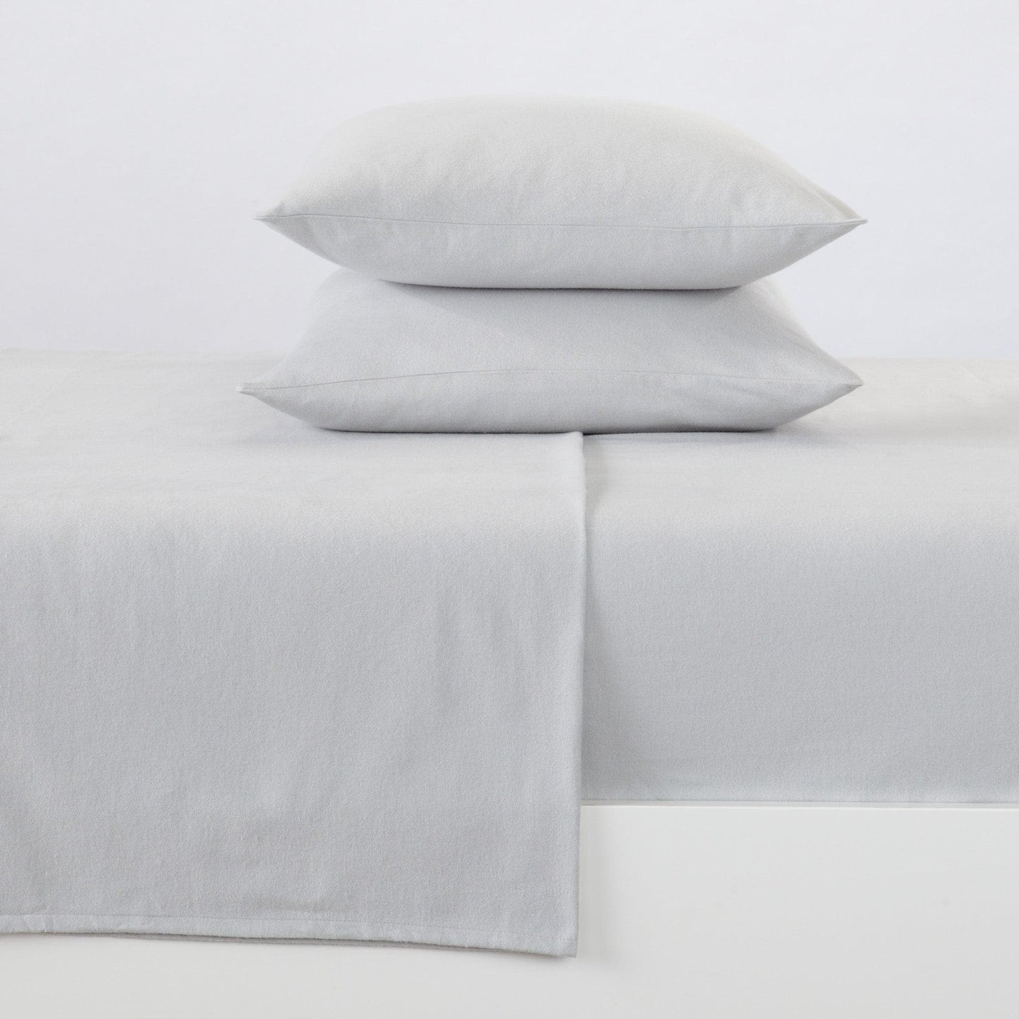 Turkish Cotton Flannel Sheets - Solid Colors