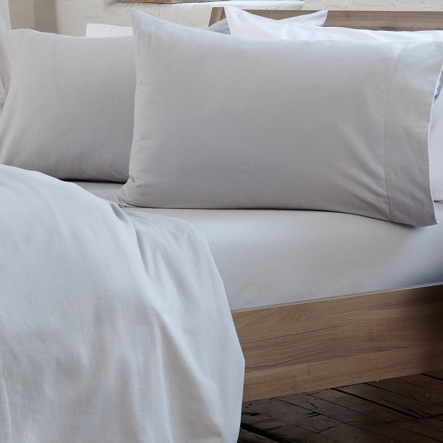 Turkish Cotton Flannel Sheets - Solid Colors