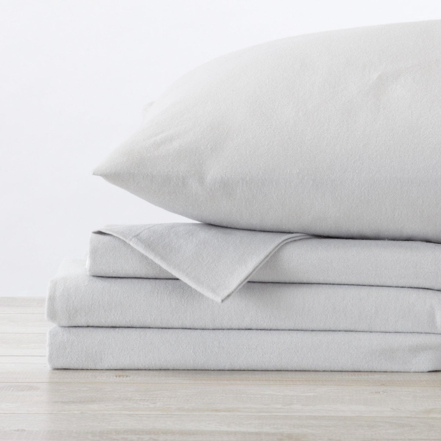 Turkish Cotton Flannel Sheets - Solid Colors