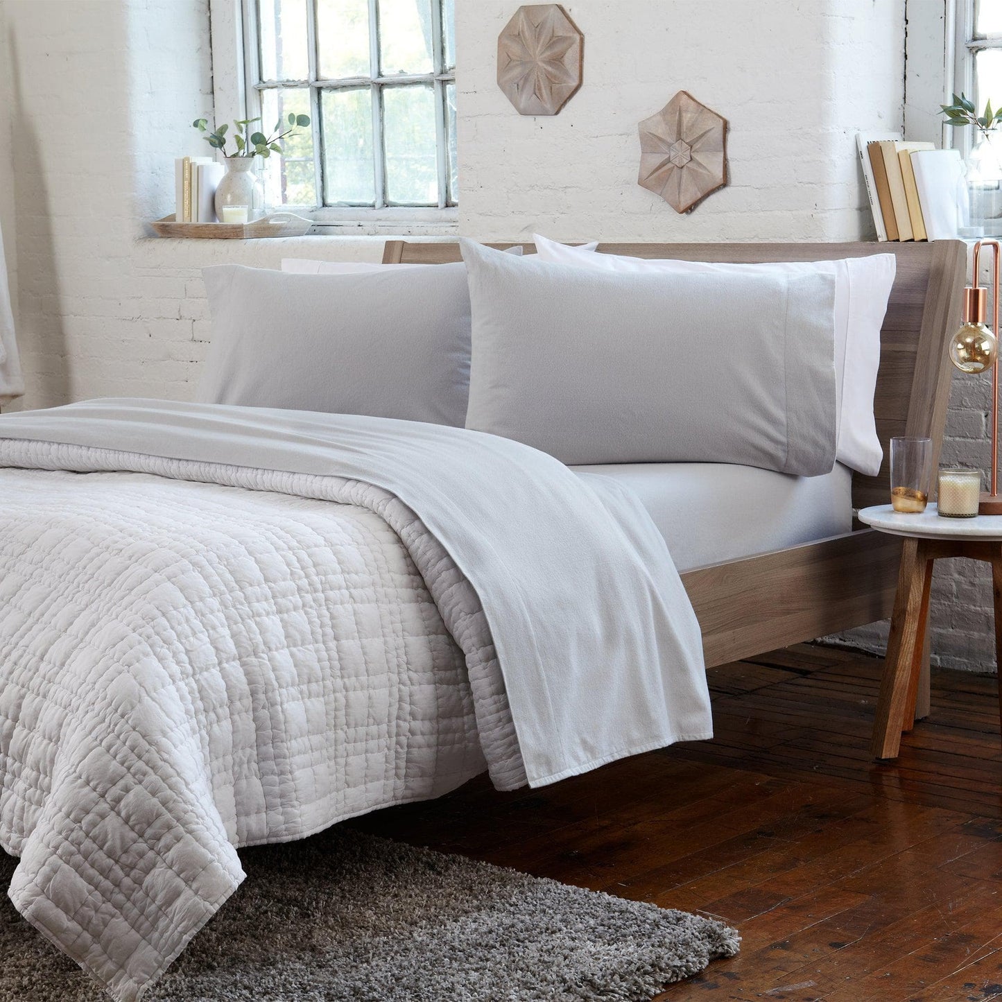 Turkish Cotton Flannel Sheets - Solid Colors
