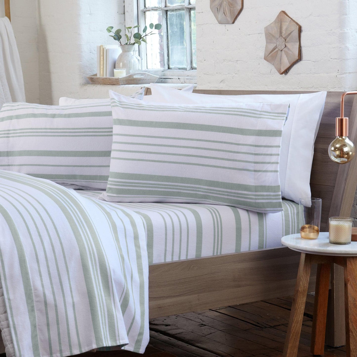 Turkish Cotton Flannel Sheets - Solid Colors