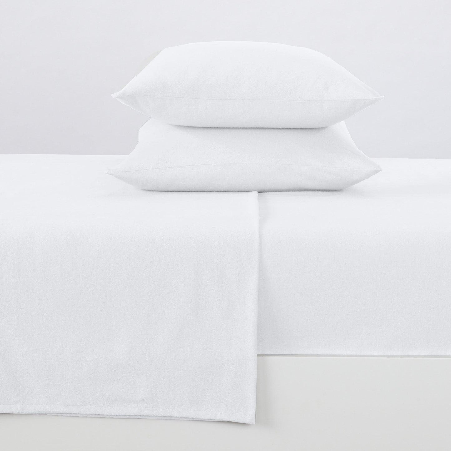 Turkish Cotton Flannel Sheets - Solid Colors