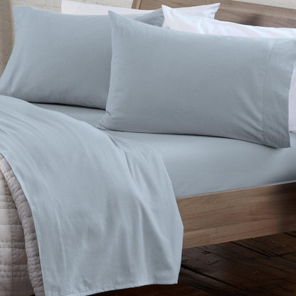 Turkish Cotton Flannel Sheets - Solid Colors