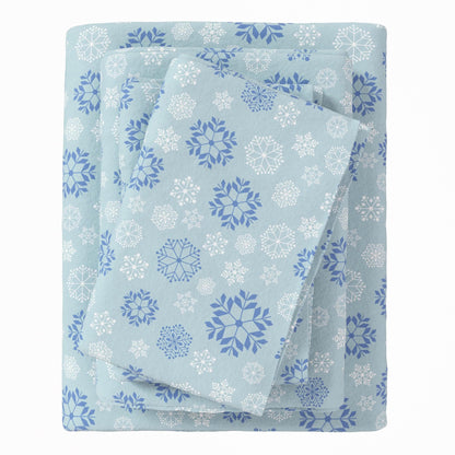 4-Piece Turkish Cotton Flannel Sheet - Fall & Christmas Sheets