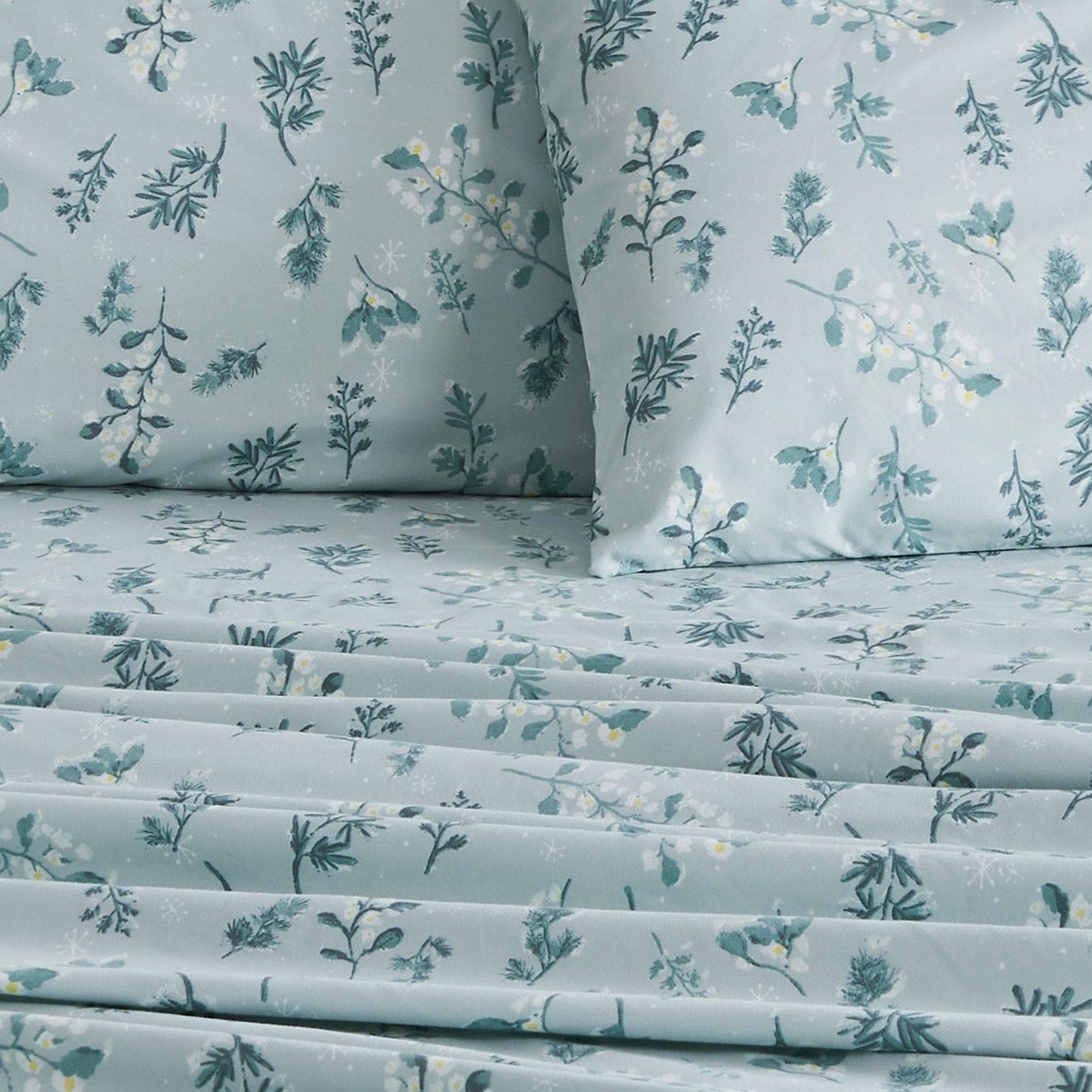 Floral Microfiber Sheet Sets - Delia - Coastal & Floral Themed Bedding