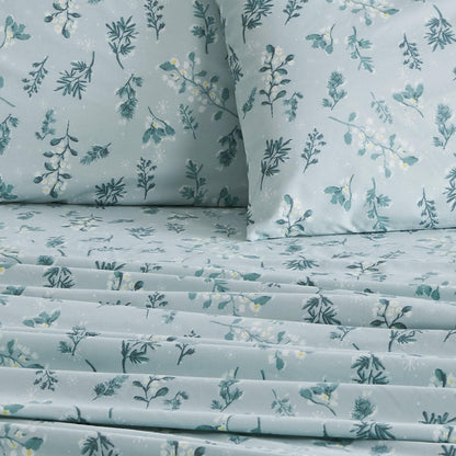 Floral Microfiber Sheet Sets - Delia - Coastal & Floral Themed Bedding