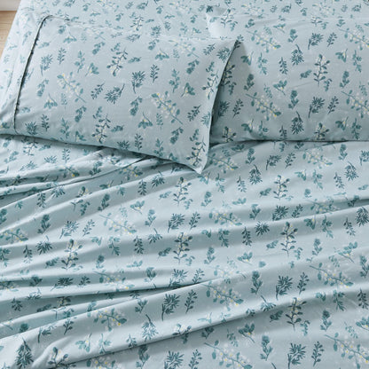 Floral Microfiber Sheet Sets - Delia - Coastal & Floral Themed Bedding