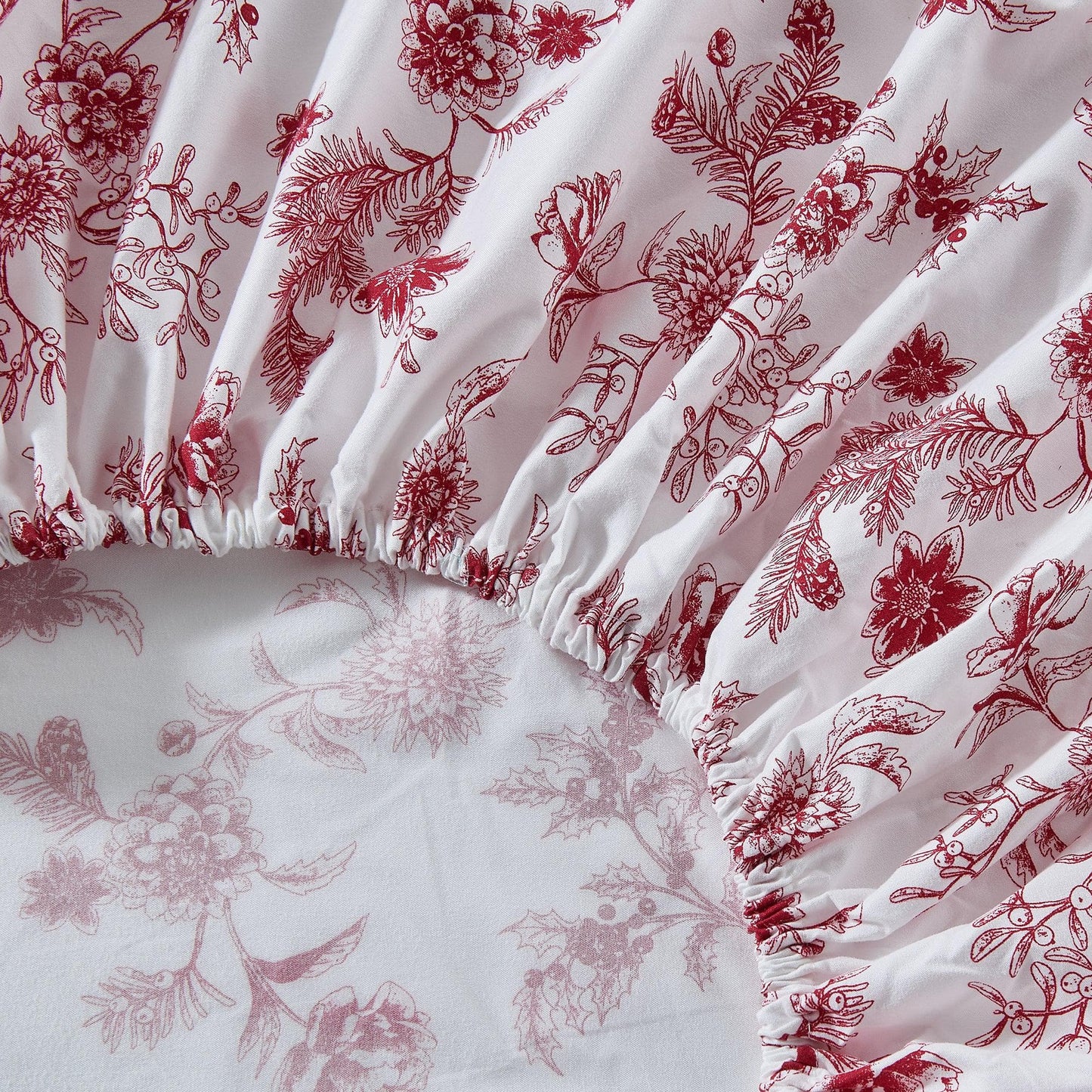 Floral Microfiber Sheet Sets - Delia - Coastal & Floral Themed Bedding