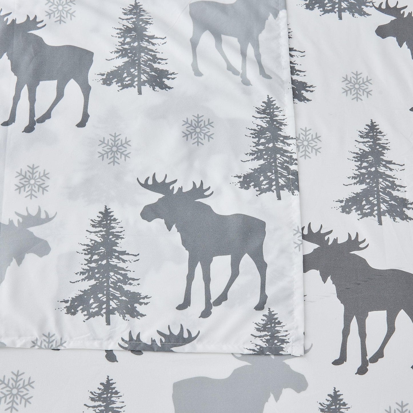 Lodge Microfiber Sheet - Mountain Ridge - Outdoor & Christmas Themed Bedding