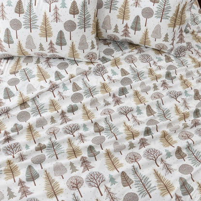 Lodge Microfiber Sheet - Mountain Ridge - Outdoor & Christmas Themed Bedding