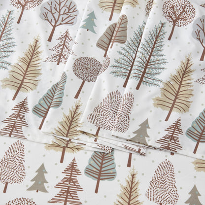 Lodge Microfiber Sheet - Mountain Ridge - Outdoor & Christmas Themed Bedding