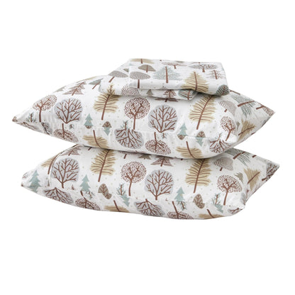 Lodge Microfiber Sheet - Mountain Ridge - Outdoor & Christmas Themed Bedding