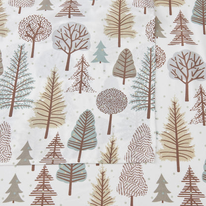 Lodge Microfiber Sheet - Mountain Ridge - Outdoor & Christmas Themed Bedding