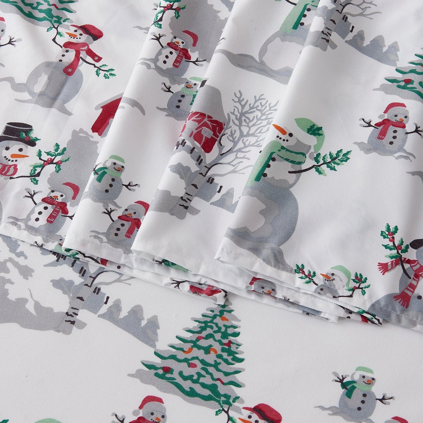 Lodge Microfiber Sheet - Mountain Ridge - Outdoor & Christmas Themed Bedding