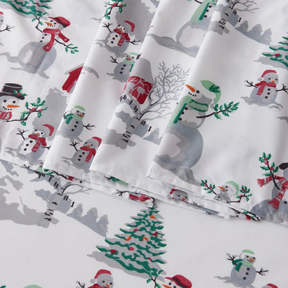 Lodge Microfiber Sheet - Mountain Ridge - Outdoor & Christmas Themed Bedding