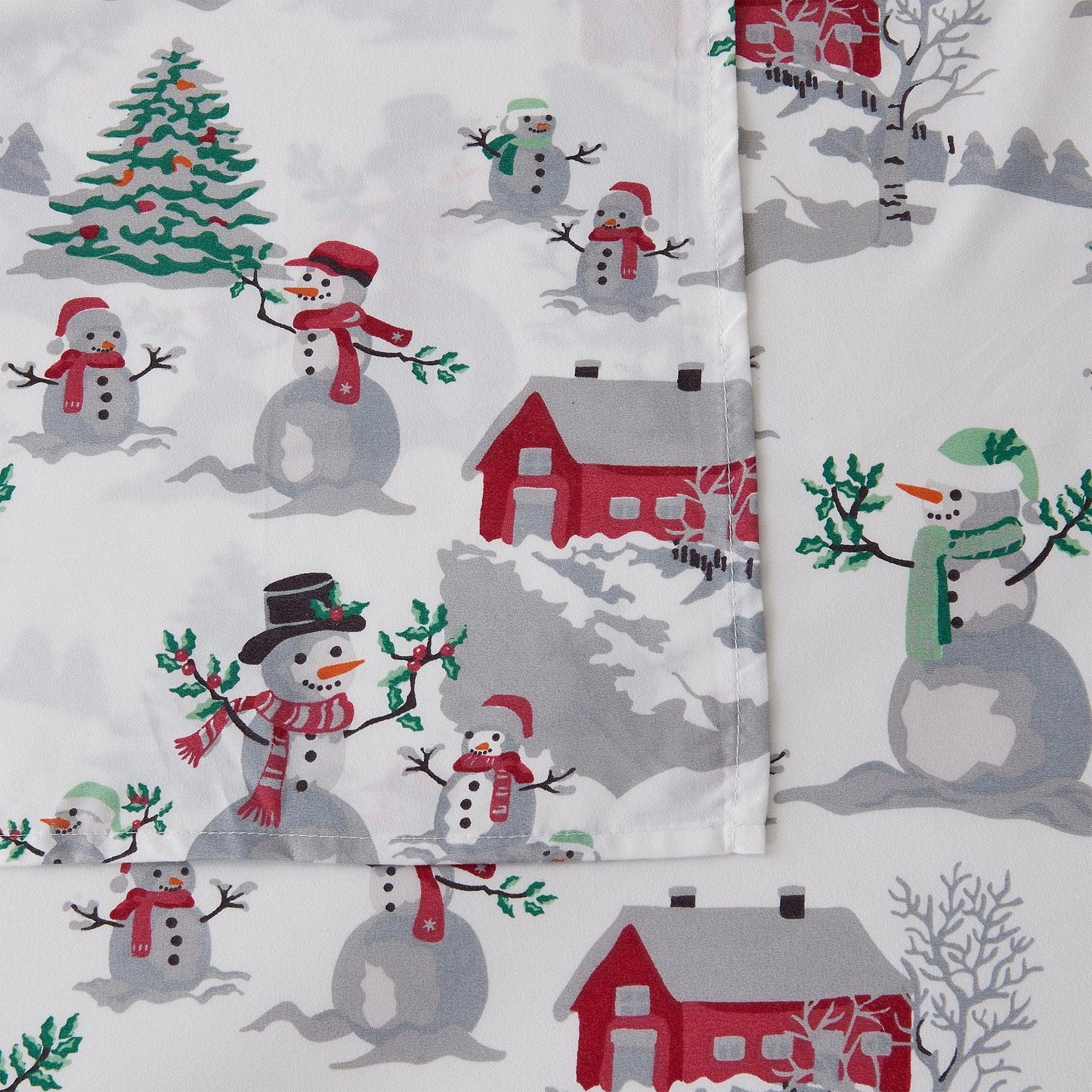 Lodge Microfiber Sheet - Mountain Ridge - Outdoor & Christmas Themed Bedding