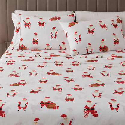 Lodge Microfiber Sheet - Mountain Ridge - Outdoor & Christmas Themed Bedding