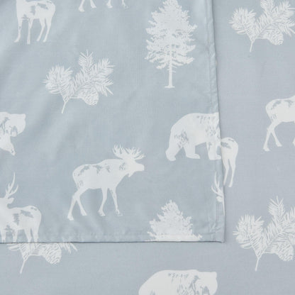 Lodge Microfiber Sheet - Mountain Ridge - Outdoor & Christmas Themed Bedding