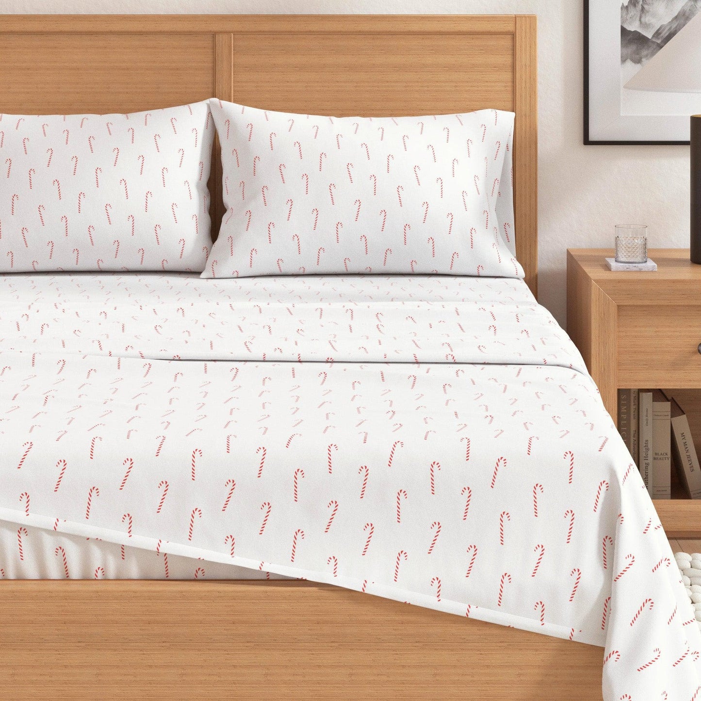 100% Turkish Cotton Flannel Sheet Sets - Christmas Sheets