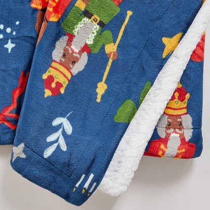 Christmas Sherpa Throw Blankets - Christmas Themed Quilts