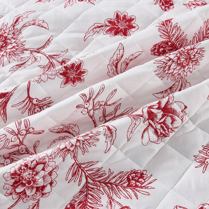 Colorful Christmas Quilt Set - Christmas Holiday Quilts