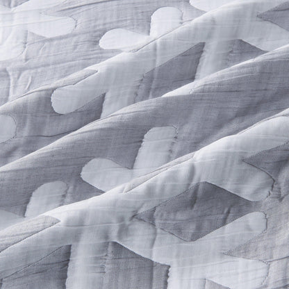 Matelassé Snowflake Quilt Set - Coastal Christmas Quilts