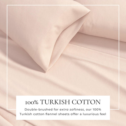 Turkish Cotton Flannel Sheets - Solid Flannel Sheet Sets - Solid Colors